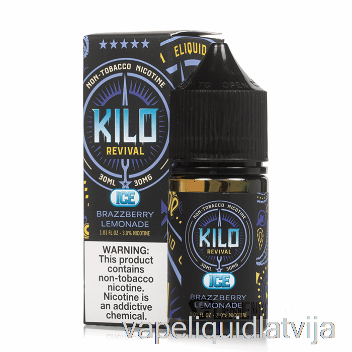 Ledus Brazzberry Limonāde - Kilo Revival Salts - 30ml 30mg Vape šķidrums